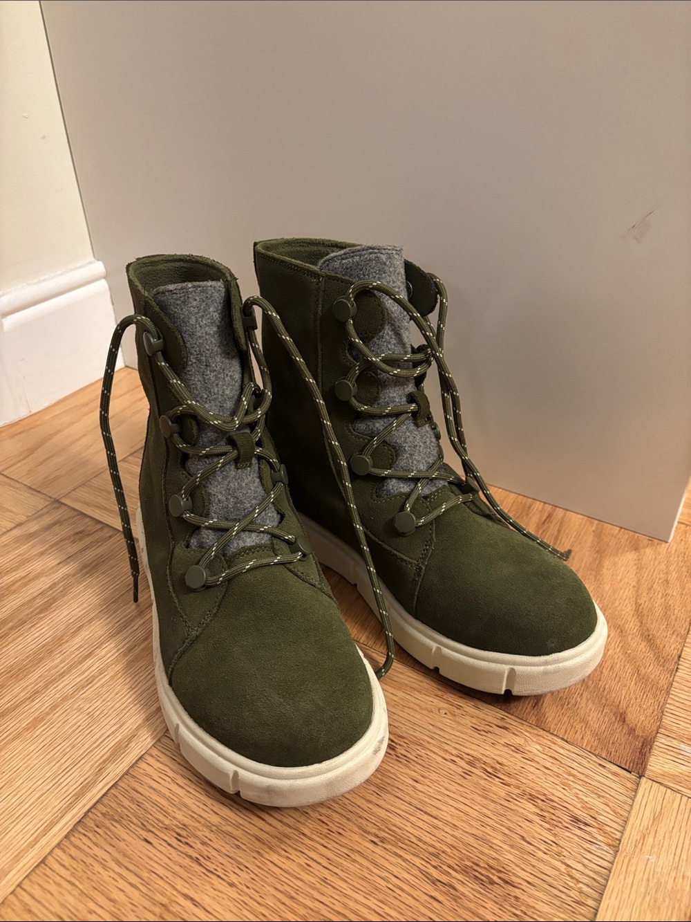Sorel Green Women's Casual Boots
